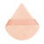 Ruby Face Triangle Velvet Makeup Powder Puff Beige